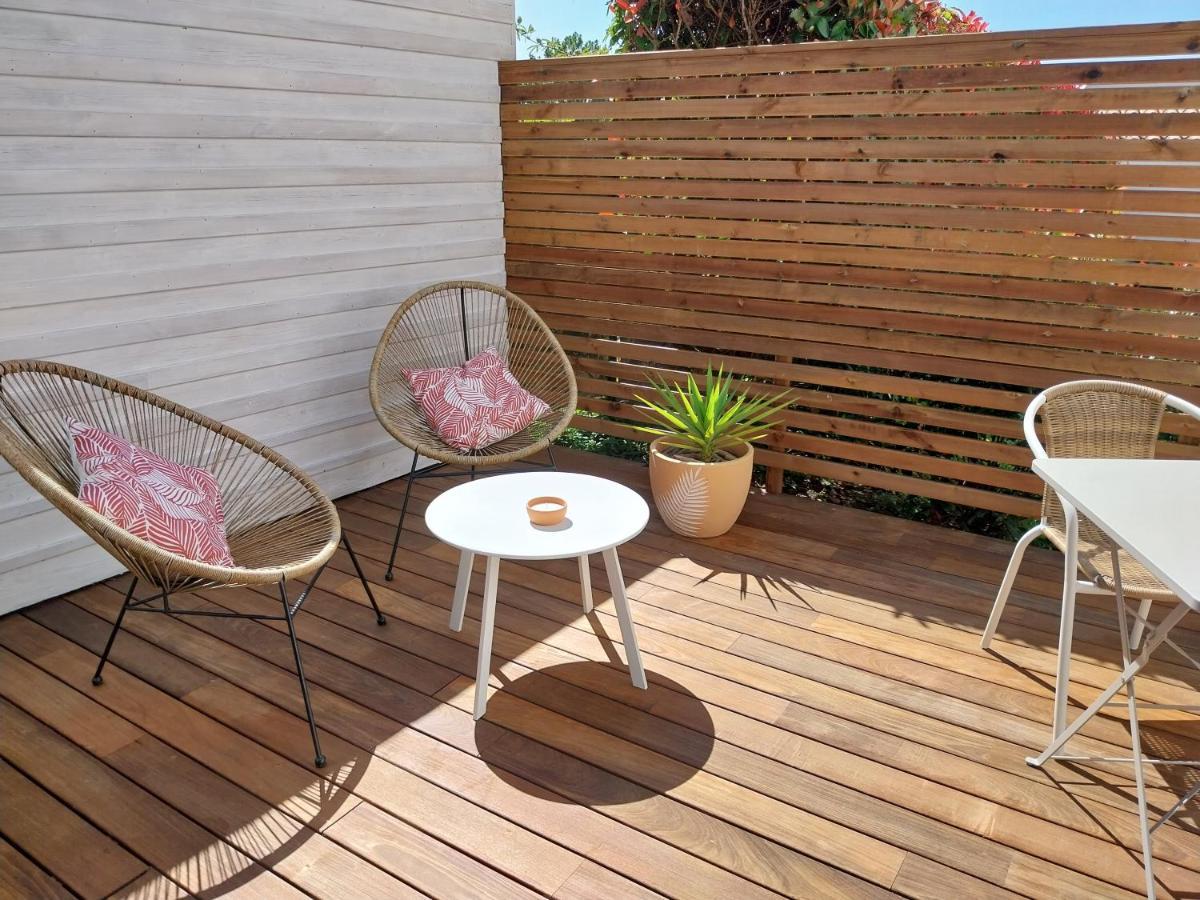 Studio Cocon Enea Bidart, Terrasse Et Parking Εξωτερικό φωτογραφία