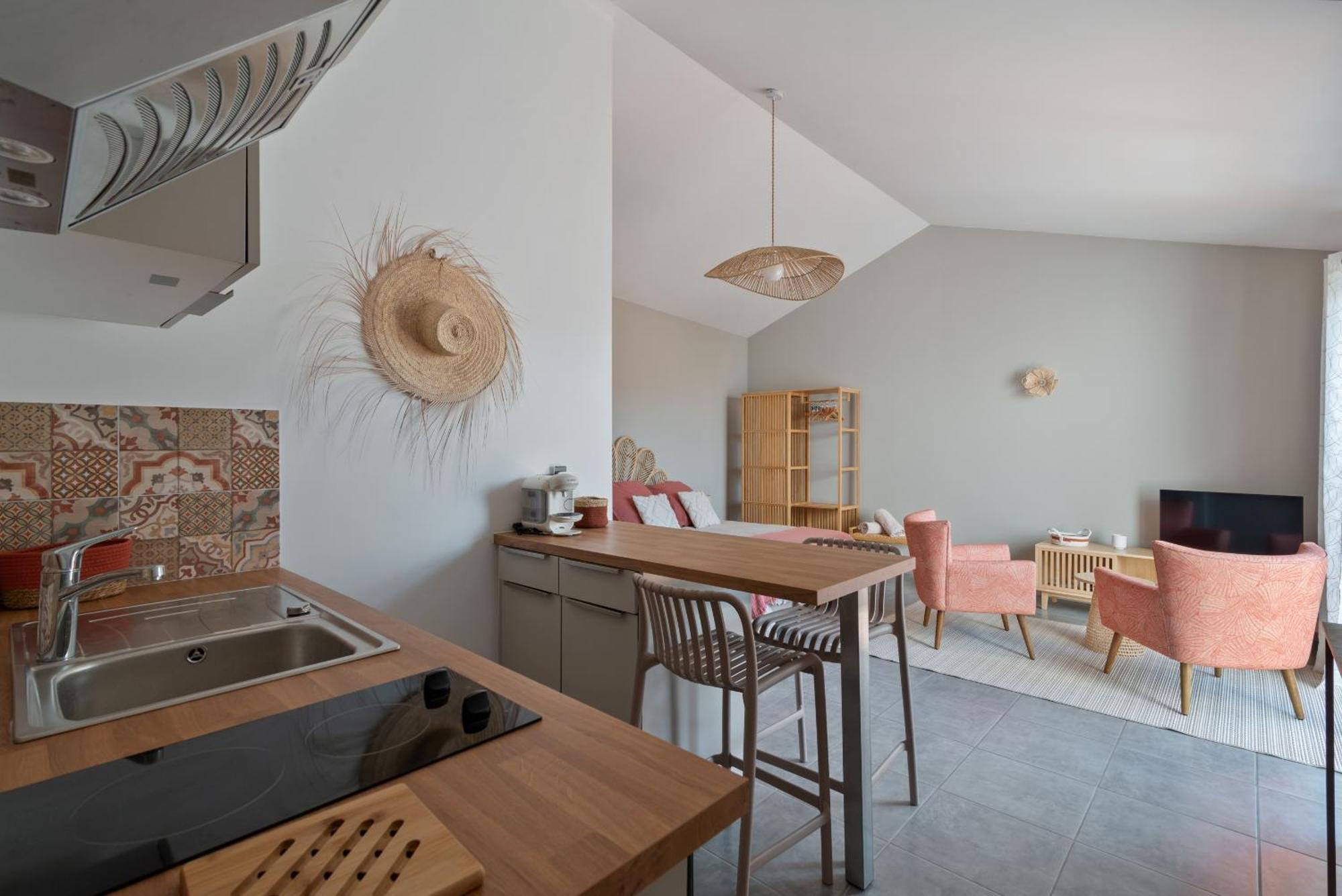 Studio Cocon Enea Bidart, Terrasse Et Parking Εξωτερικό φωτογραφία