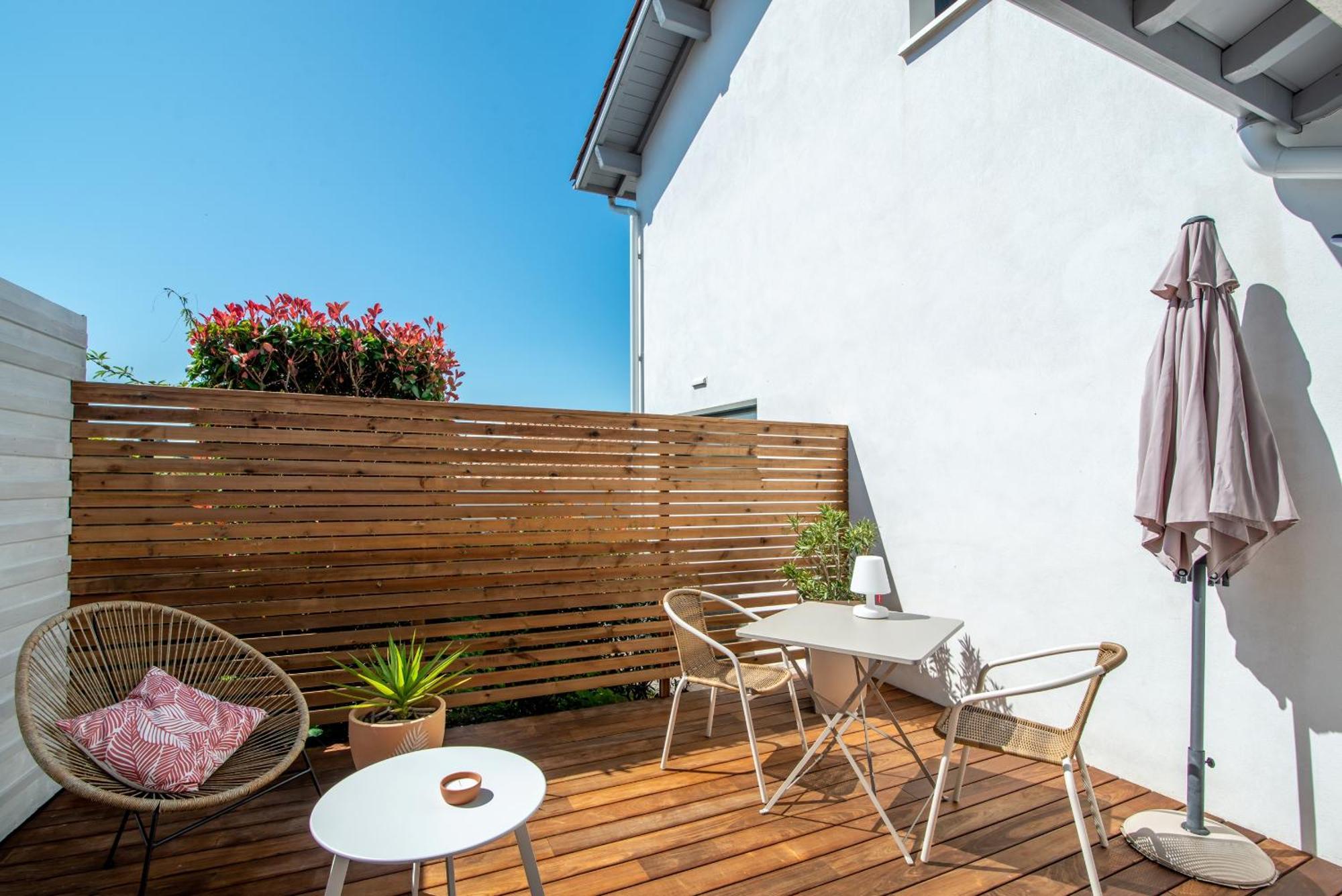 Studio Cocon Enea Bidart, Terrasse Et Parking Εξωτερικό φωτογραφία
