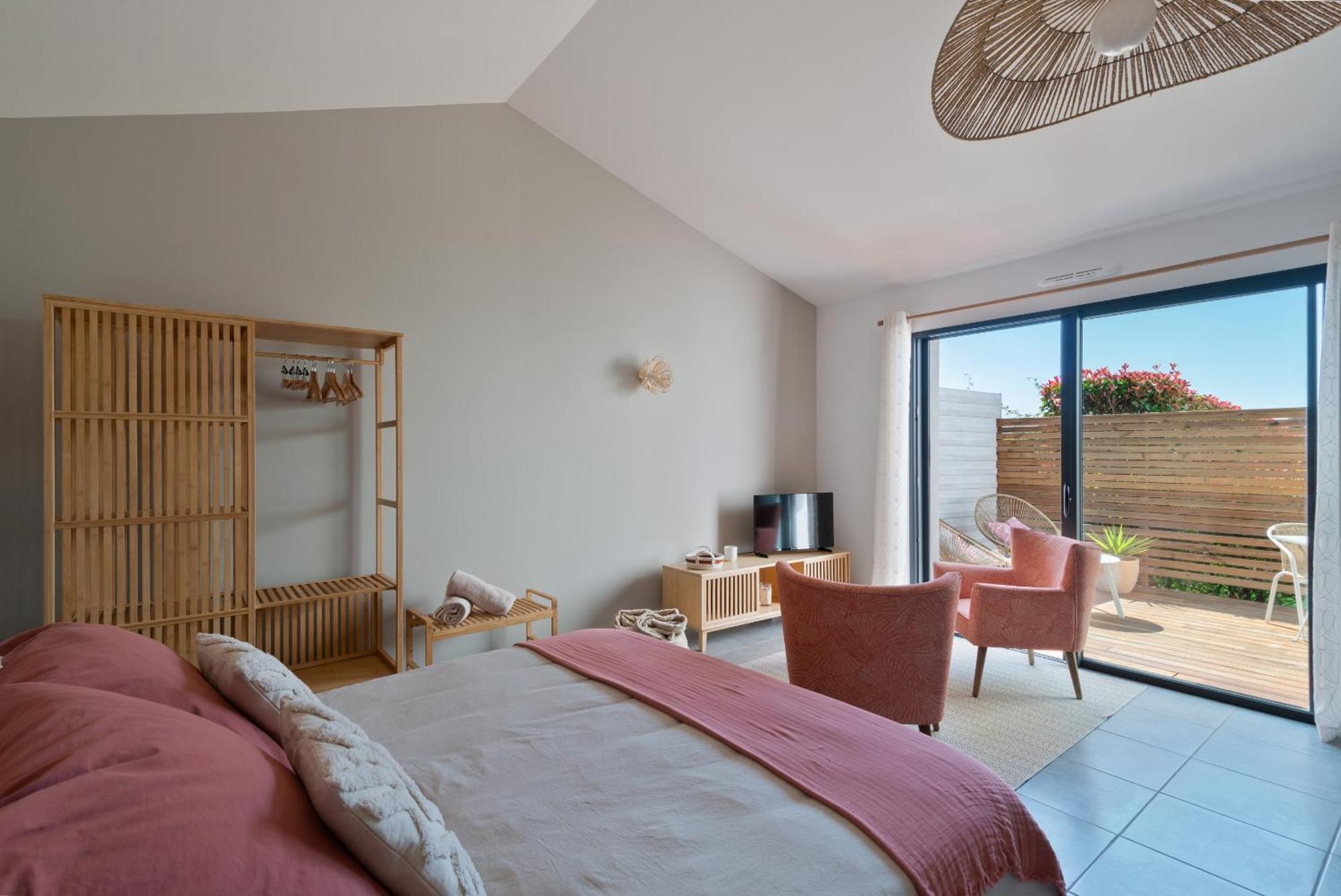 Studio Cocon Enea Bidart, Terrasse Et Parking Εξωτερικό φωτογραφία